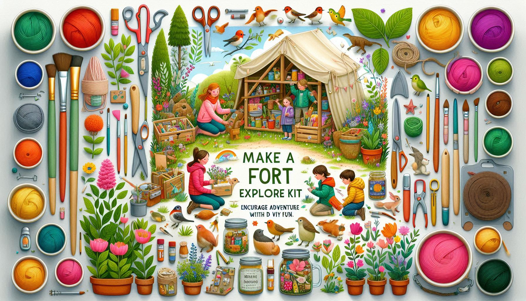 Make a Fort Explorer Kit: Encourage Adventure with DIY Fun