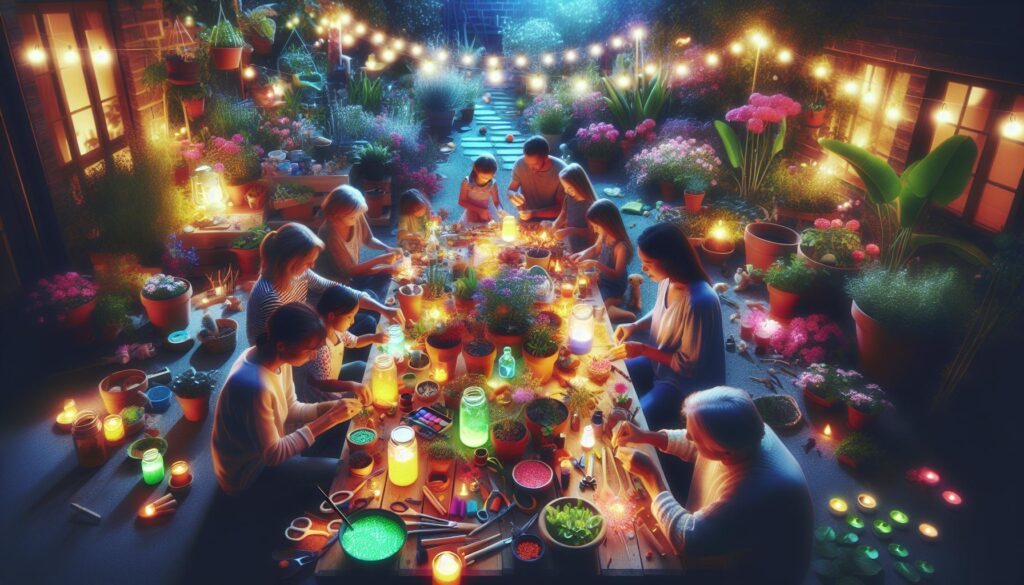 DIY Glow-in-the-Dark Garden Ideas: Magical Projects for Nighttime Beauty
