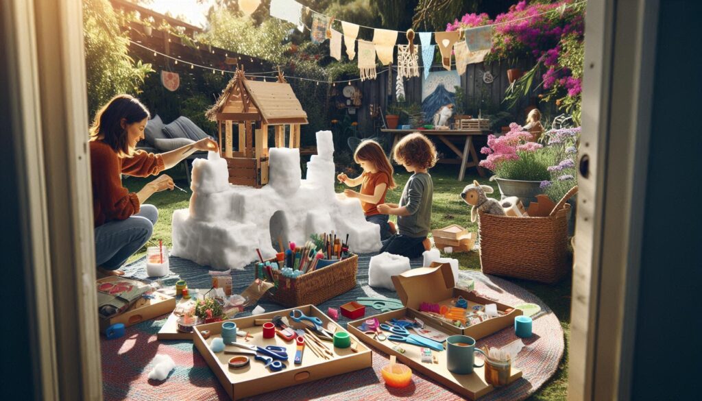 Snow Fort Building Kit: Craft Amazing Winter Forts in Your Backyard