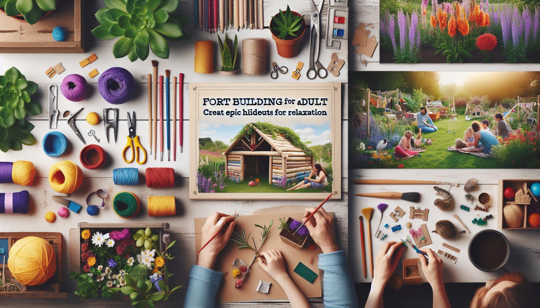 Fort Building Kit for Adults: Create Epic Hideouts for Relaxation