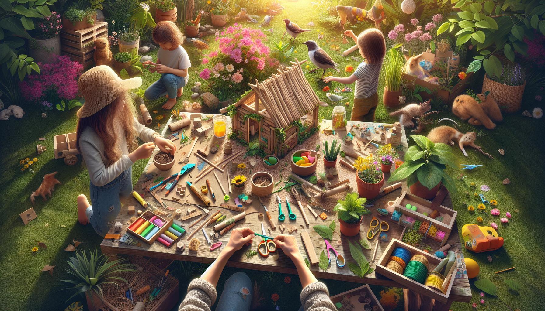Outdoor Fort Building Kit: Design Amazing Backyard Adventures