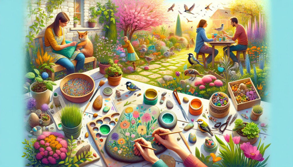 5 DIY Ideas for Painting Custom Garden Stones