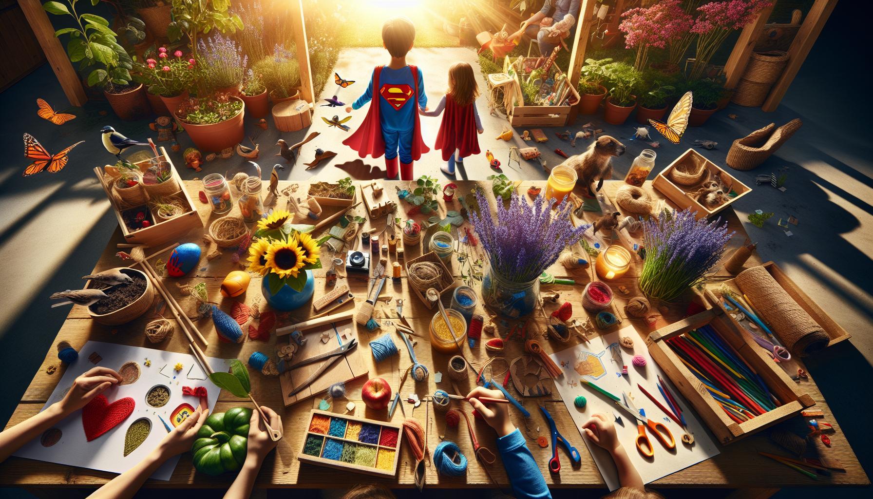 Incorporating Superhero Themes for Creative Play
