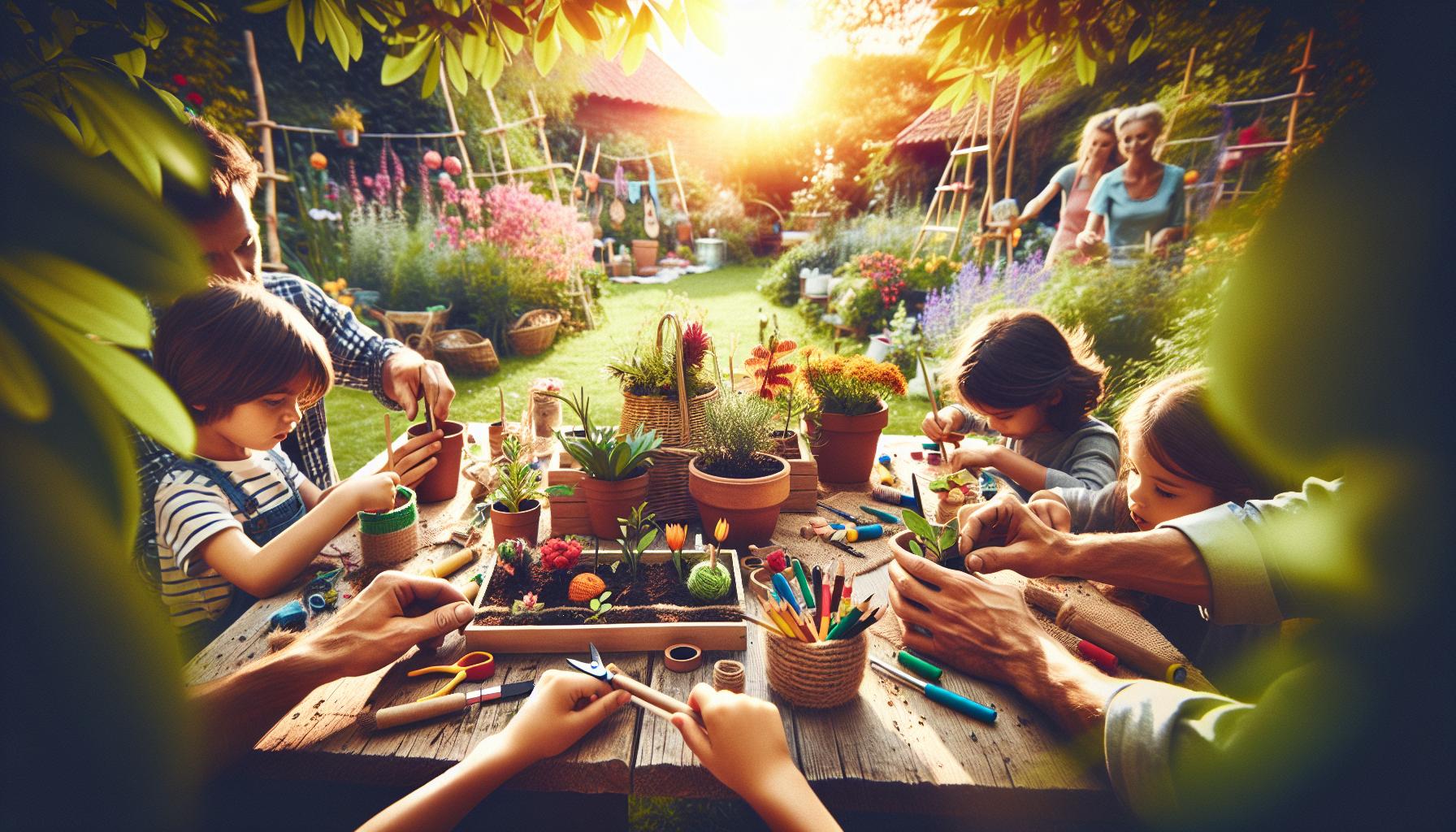 Gardening as a Summer Project: Learning and Growing Together