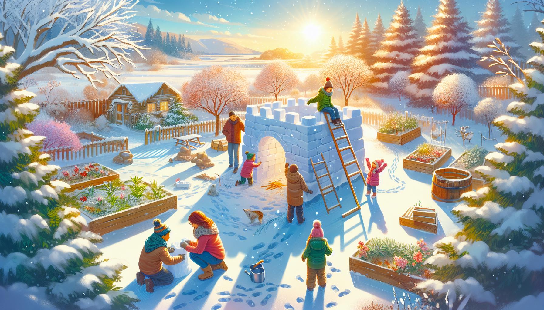 Build a Snow Fort: Winter Adventure for Kids and Families 2 Understanding the Benefits of Building a Snow Fort for Kids and Families