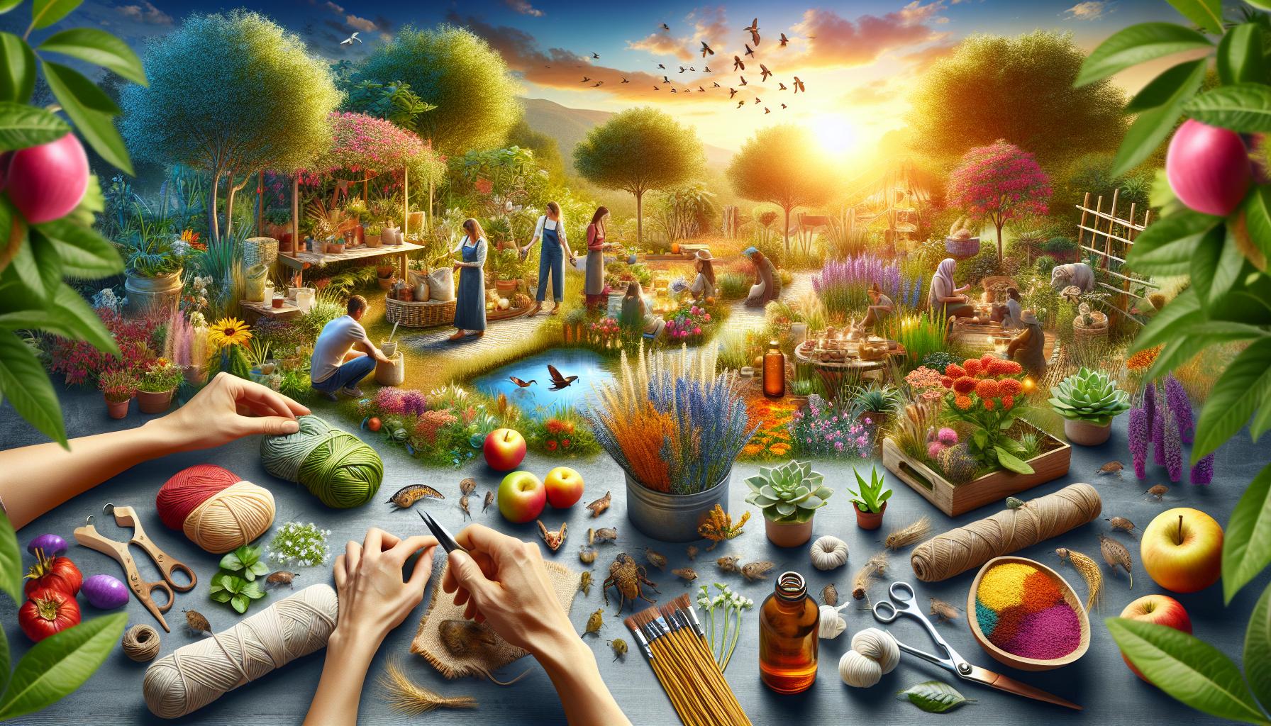 Common Plants and Their Hair Dye ⁣Properties