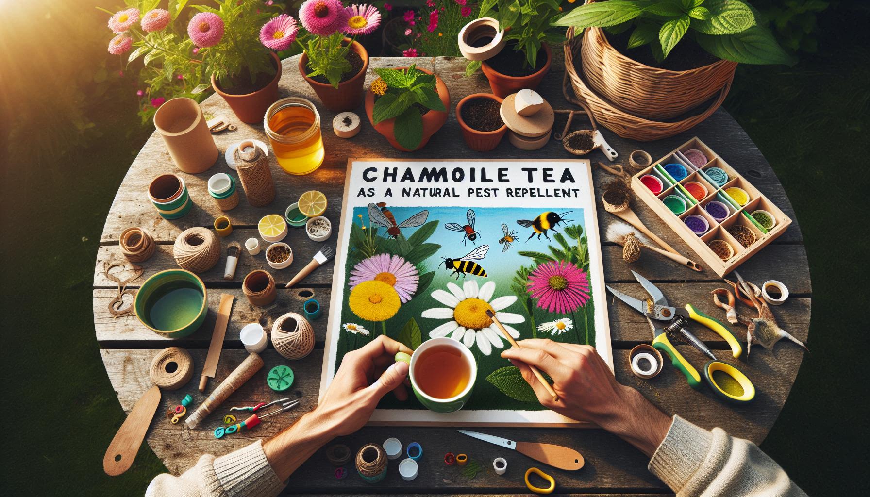 How Chamomile Tea Acts as a Natural Pest Repellent